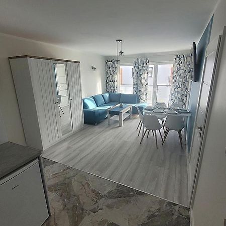 Pobierowo Baltic Apartament Turkusowy Eksteriør billede