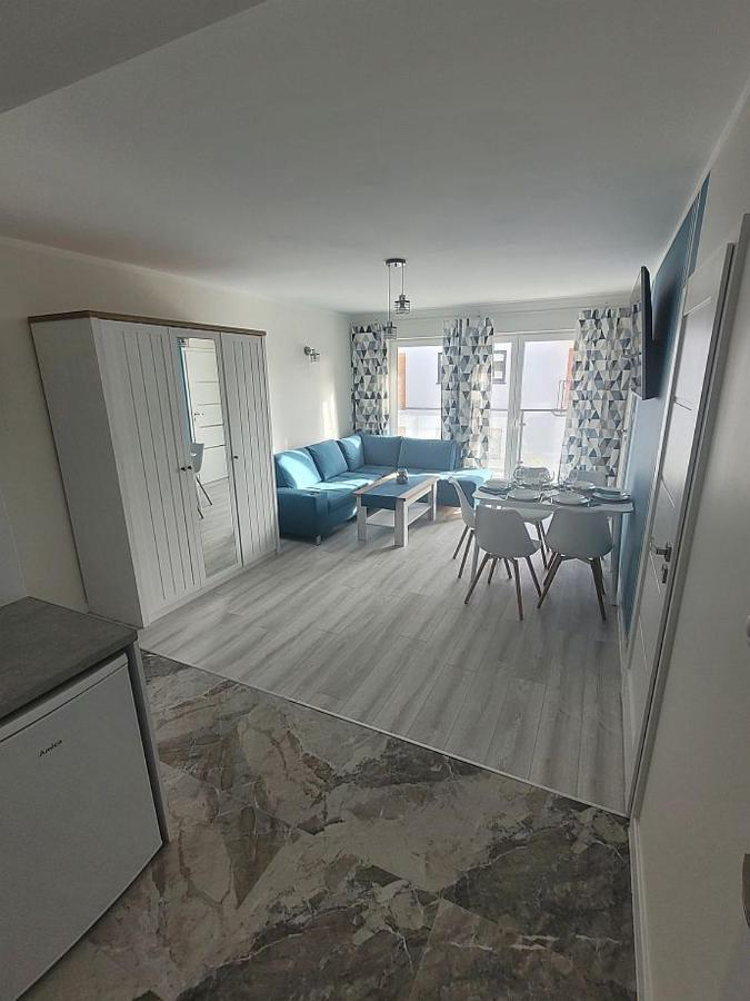 Pobierowo Baltic Apartament Turkusowy Eksteriør billede