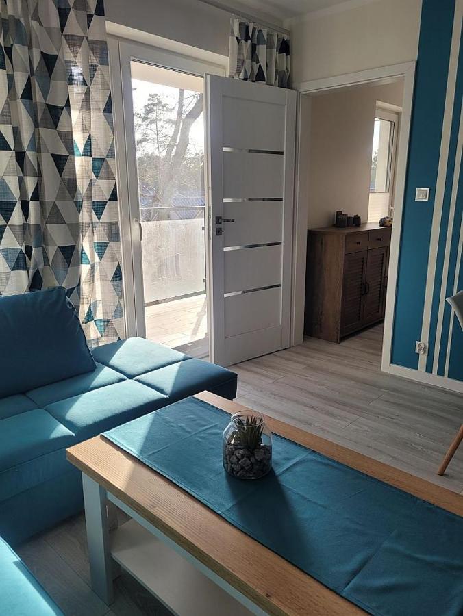 Pobierowo Baltic Apartament Turkusowy Eksteriør billede