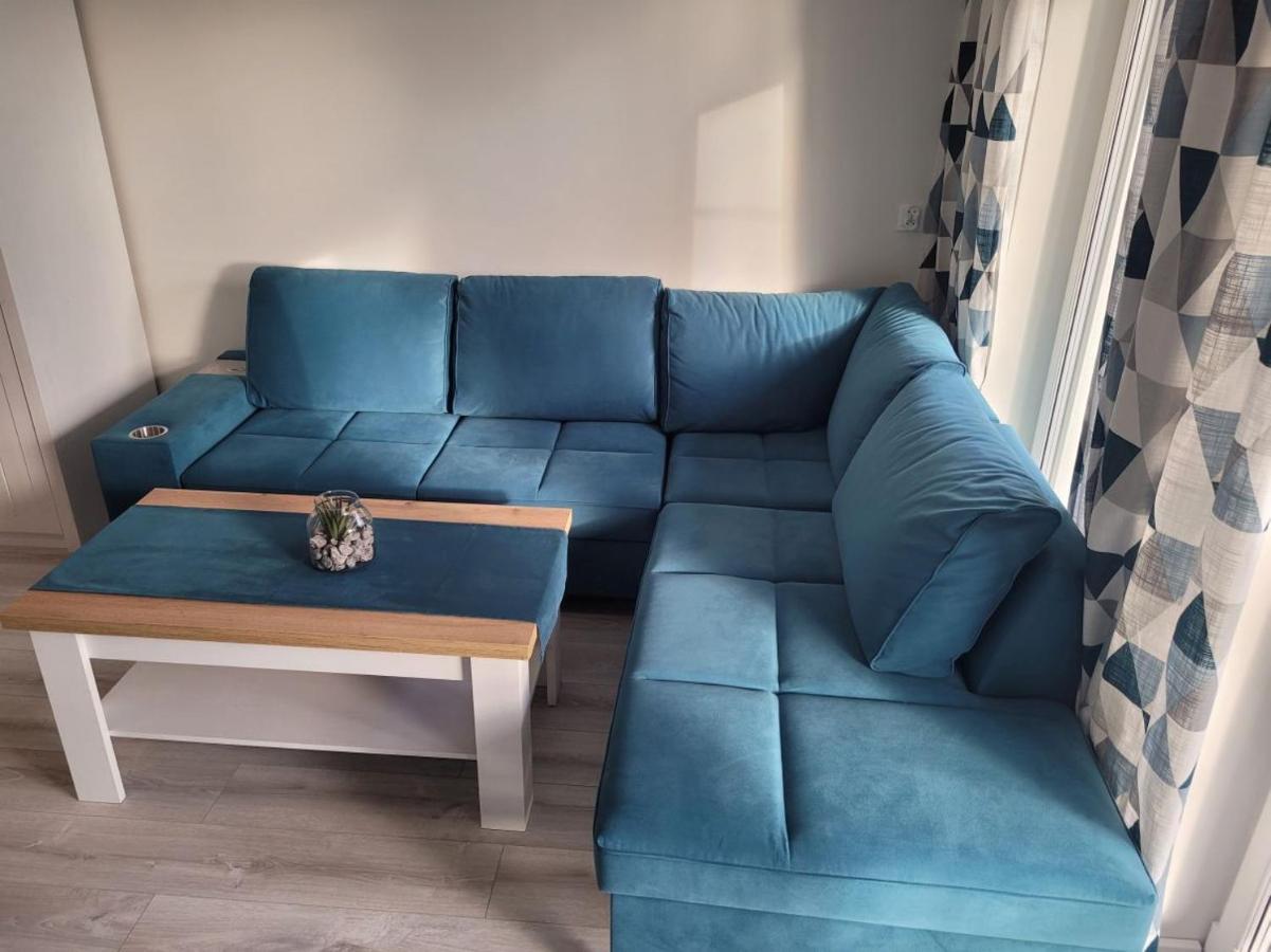 Pobierowo Baltic Apartament Turkusowy Eksteriør billede