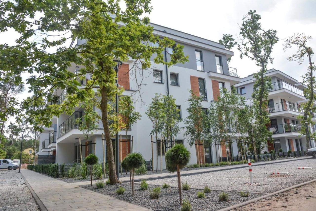 Pobierowo Baltic Apartament Turkusowy Eksteriør billede