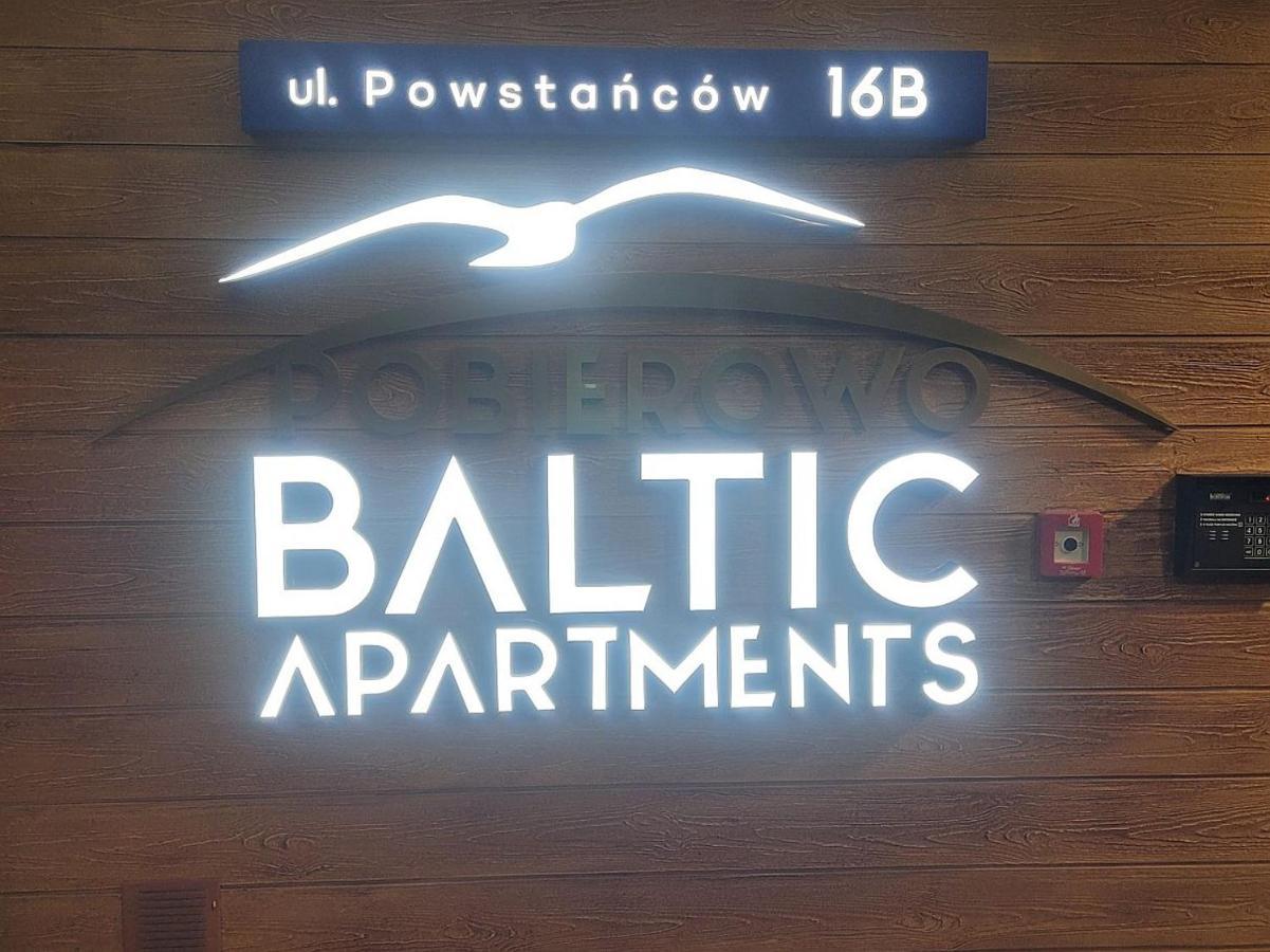 Pobierowo Baltic Apartament Turkusowy Eksteriør billede