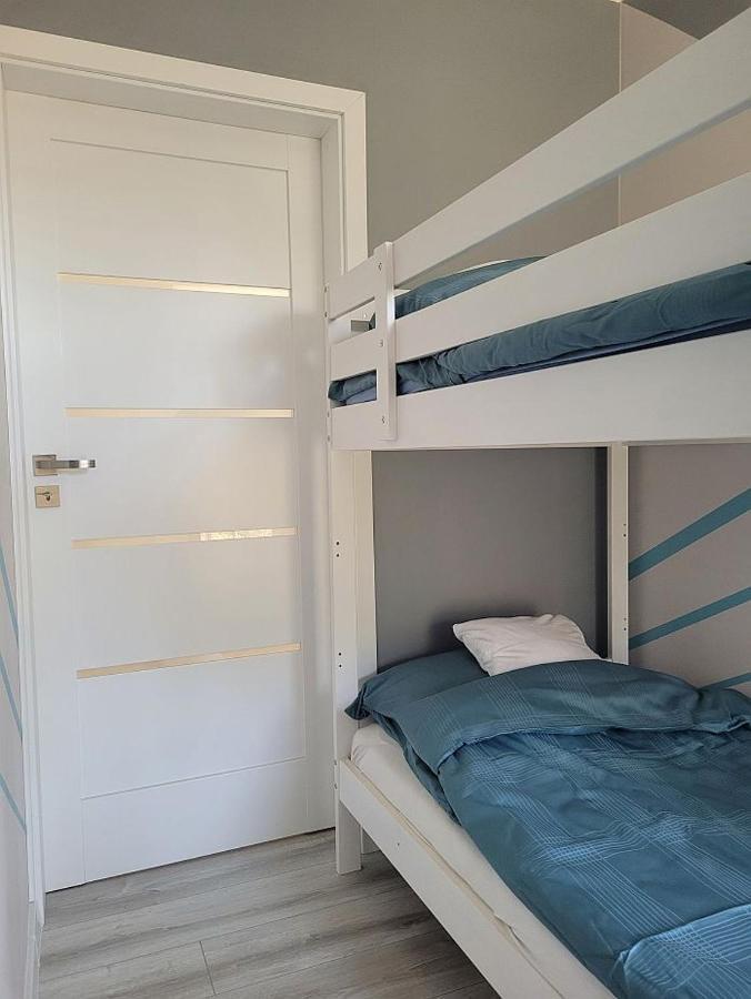 Pobierowo Baltic Apartament Turkusowy Eksteriør billede