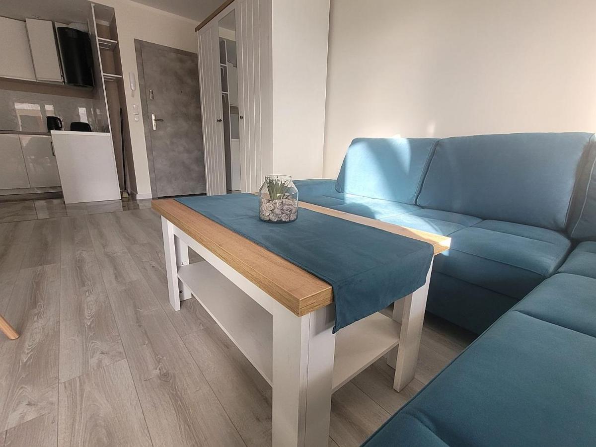 Pobierowo Baltic Apartament Turkusowy Eksteriør billede