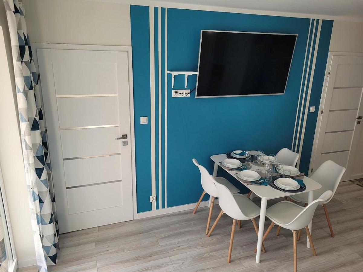 Pobierowo Baltic Apartament Turkusowy Eksteriør billede