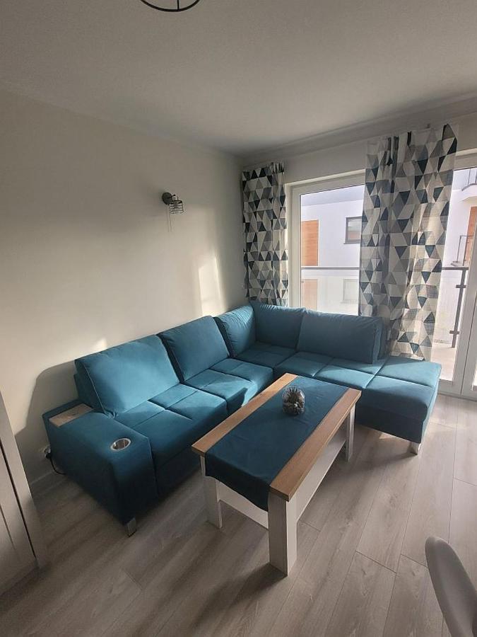 Pobierowo Baltic Apartament Turkusowy Eksteriør billede