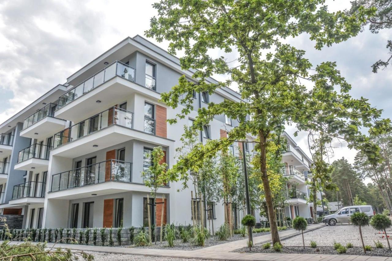 Pobierowo Baltic Apartament Turkusowy Eksteriør billede