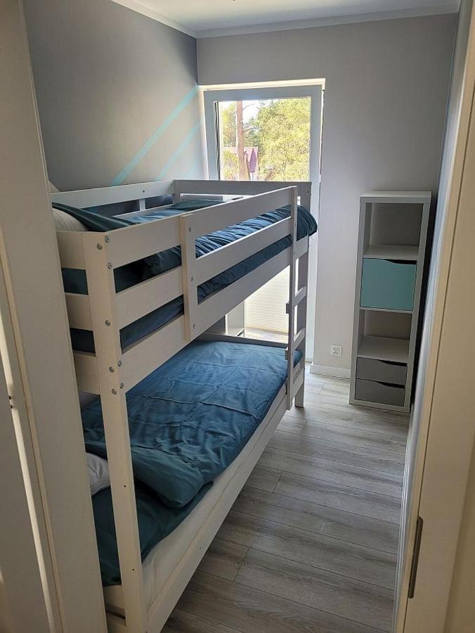Pobierowo Baltic Apartament Turkusowy Eksteriør billede